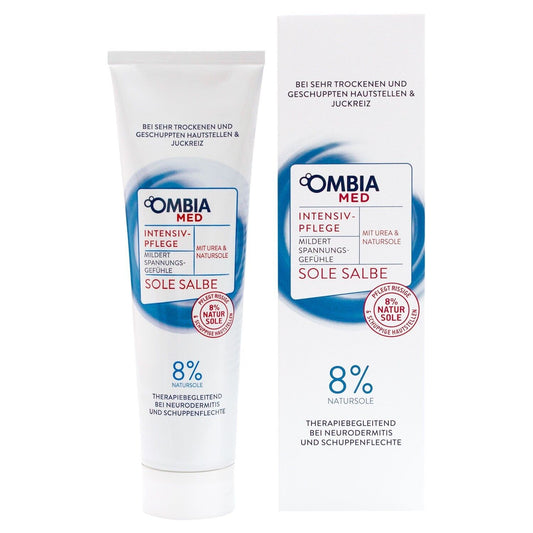 Ombia Med Sole Salbe 8% Natursole mit Urea 150 ml NEU