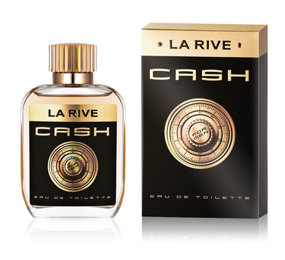 Geschenkset LaRive CASH FOR MEN EdT  100ml + Duschgel 100ml  Geschenk Neu